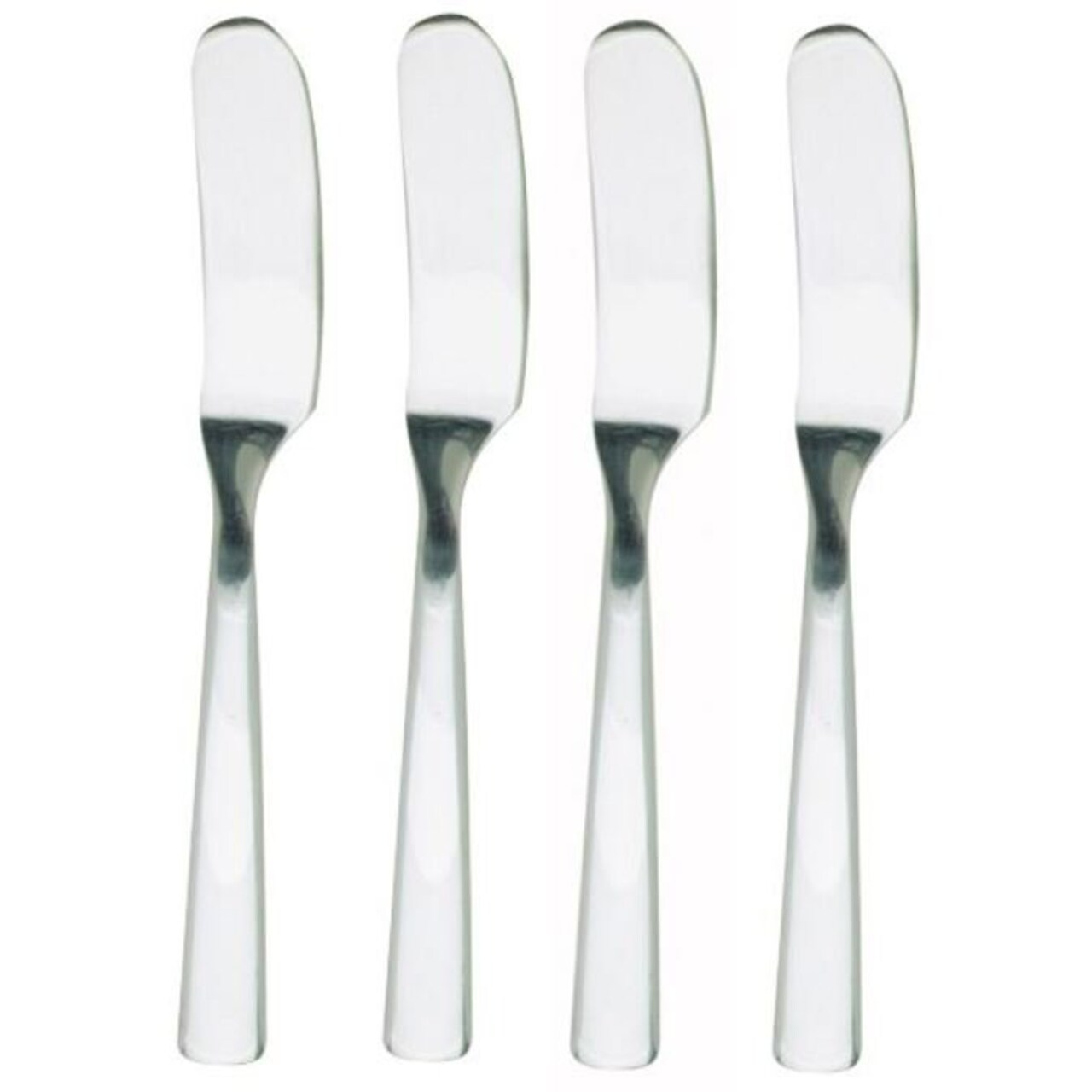 Norpro My Favorite Stainless Steel Spreader Knife - Great for Butter, Cheese and more - 4 Pack